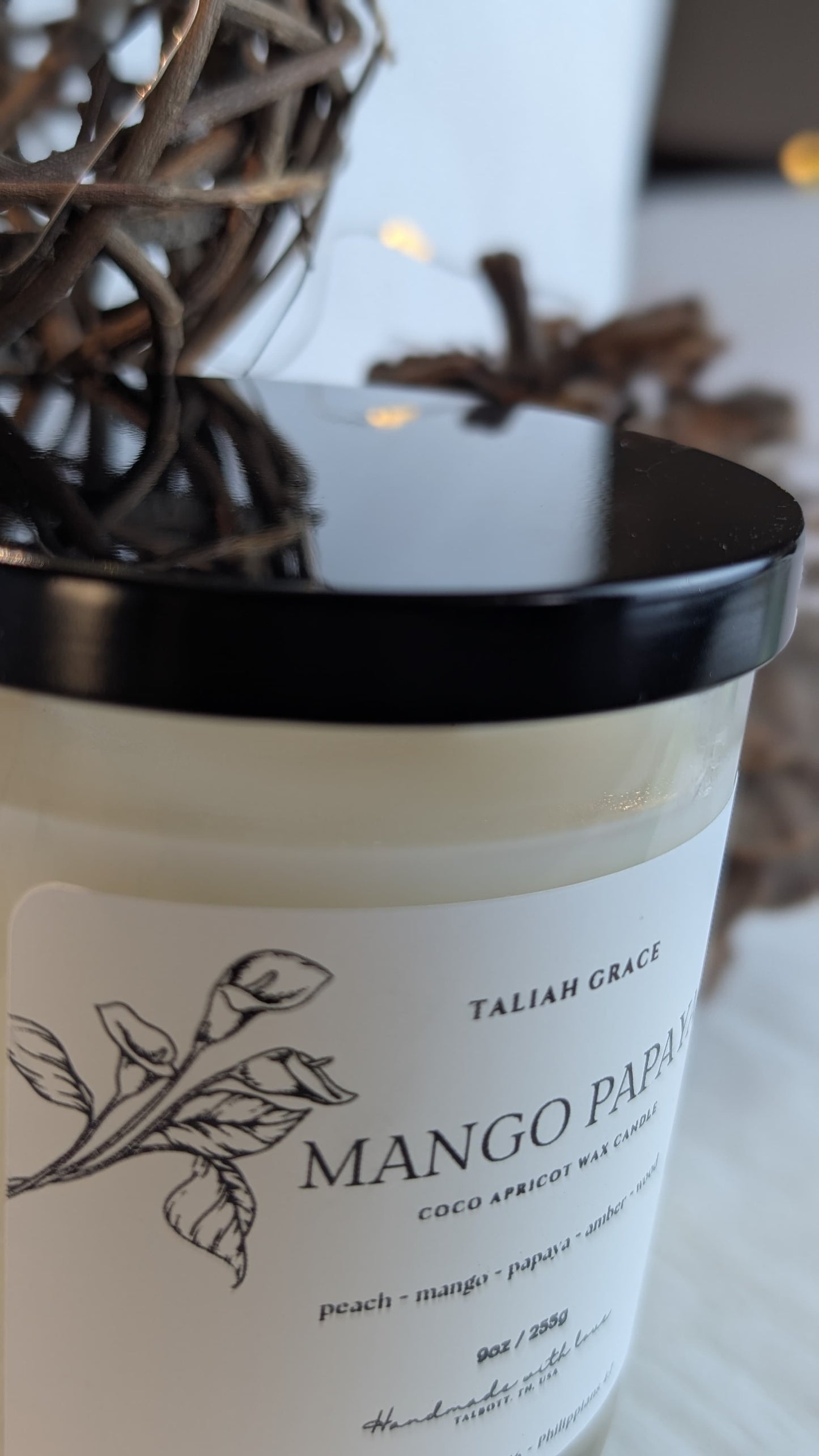 Mango Papaya Candle