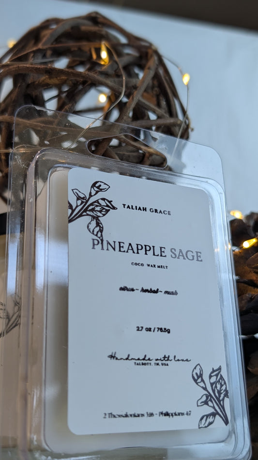 Pineapple Sage Wax Melts