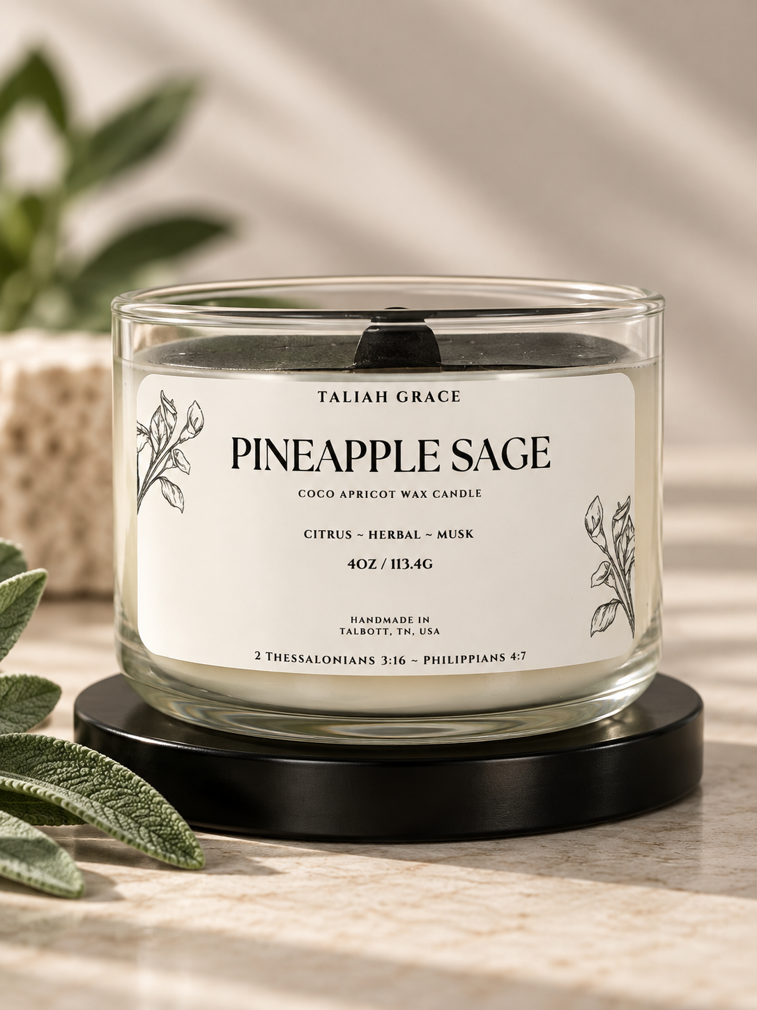 Pineapple Sage Candle